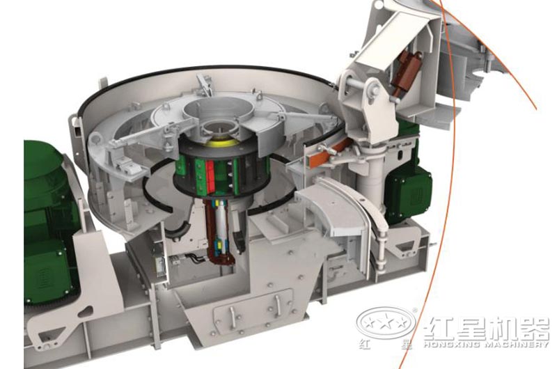 VSIA7制砂機(jī)結(jié)構(gòu)內(nèi)芯設(shè)計